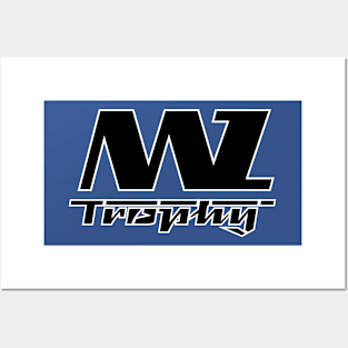 MZ Trophy logo (black) Posters and Art